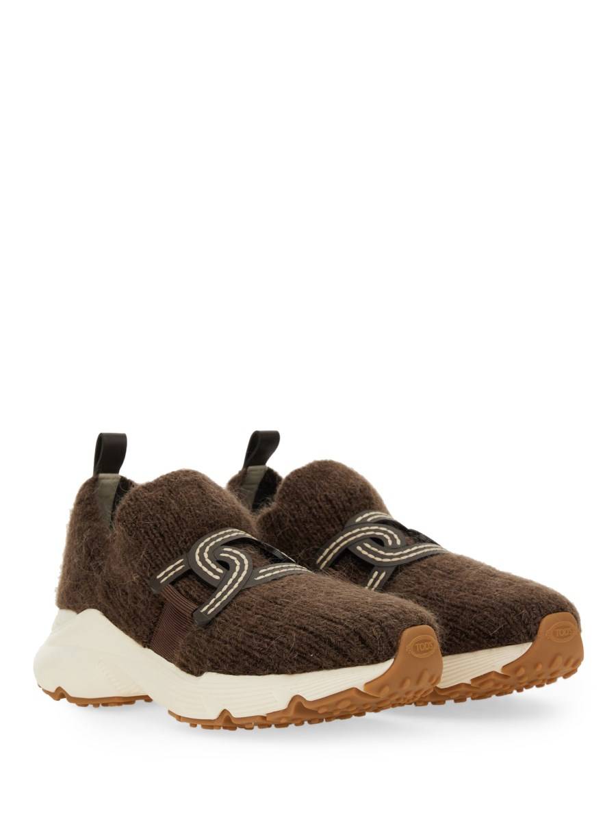 TOD&#39;S SNEAKER CON LOGO IN MAGLIA Presa