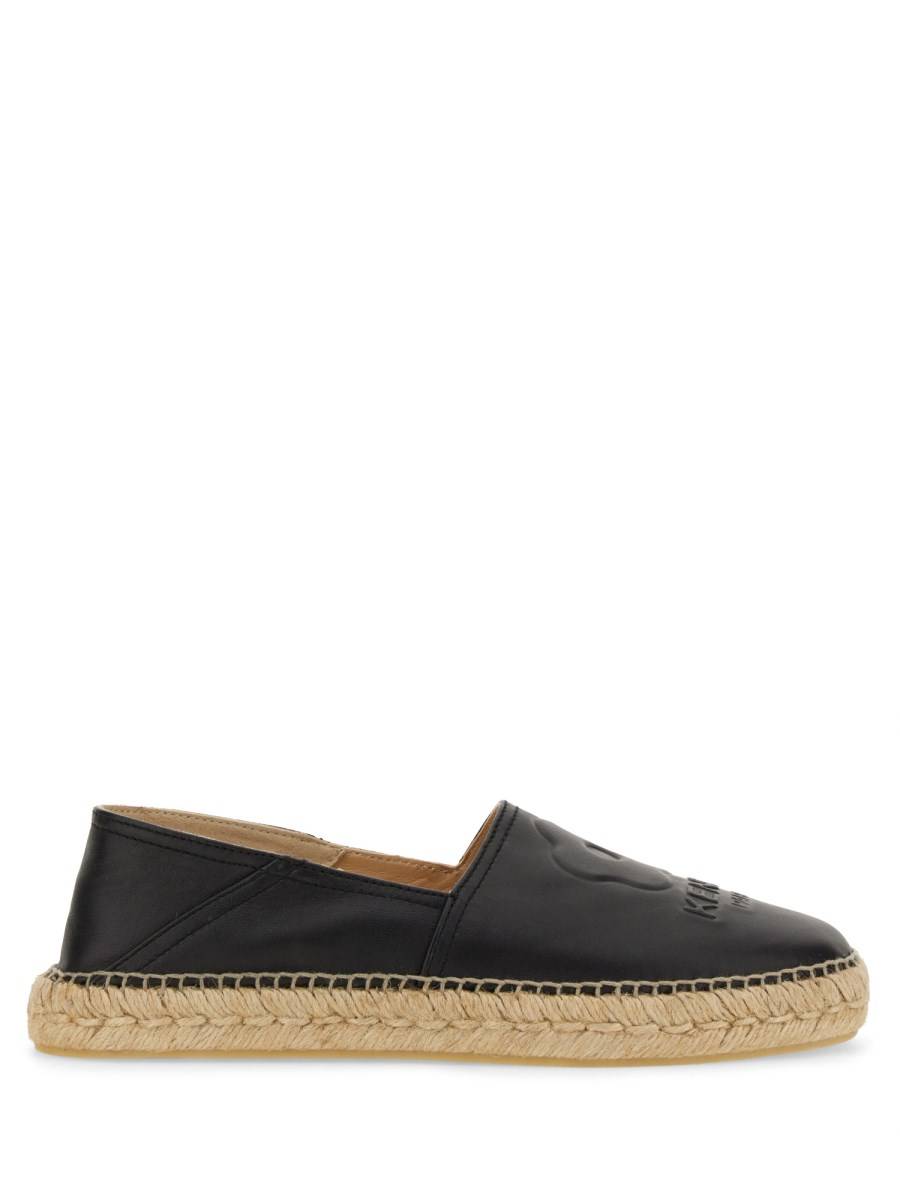 KENZO ESPADRILLA CON LOGO IN PELLE I Più Venduti