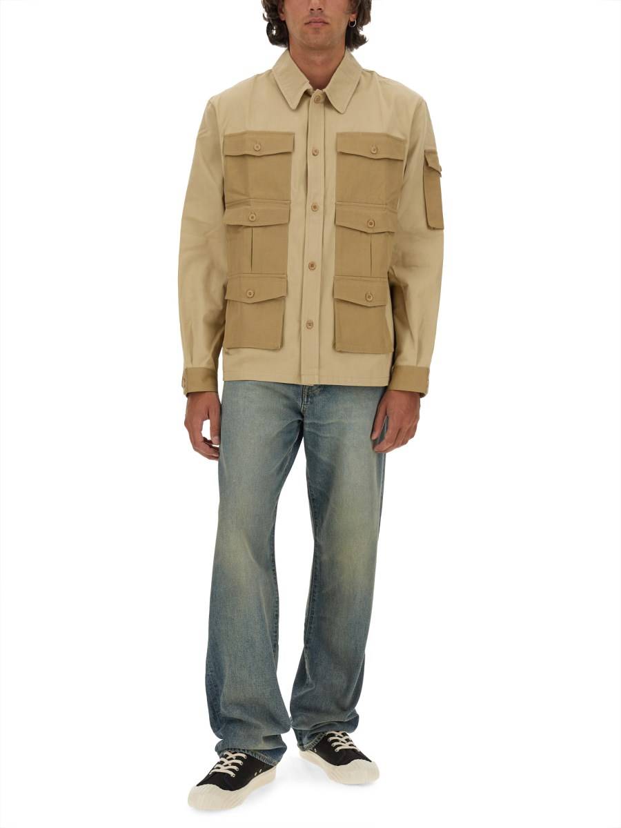 KENZO CAMICIA CARGO IN COTONE Vendite stagionali