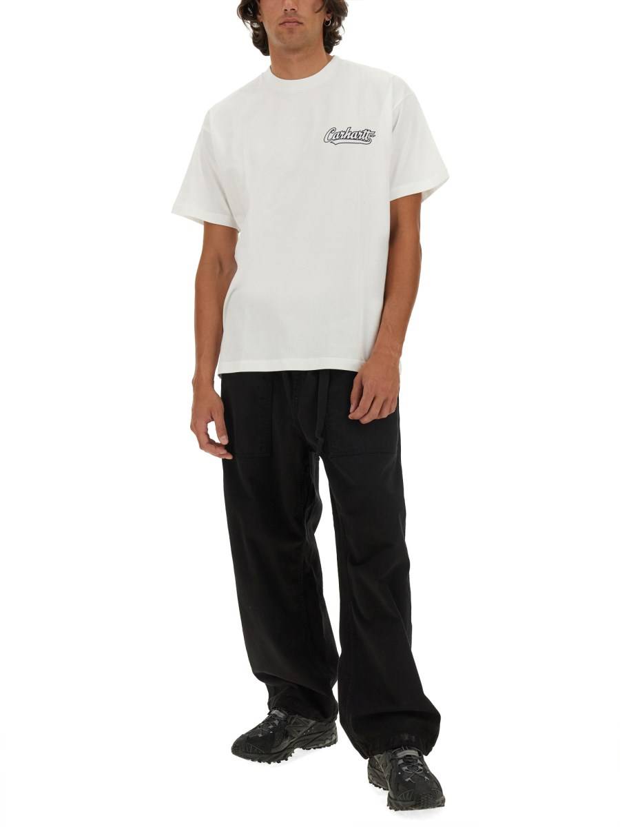 CARHARTT WIP T-SHIRT CON LOGO IN COTONE ORGANICO Offerta San Valentino