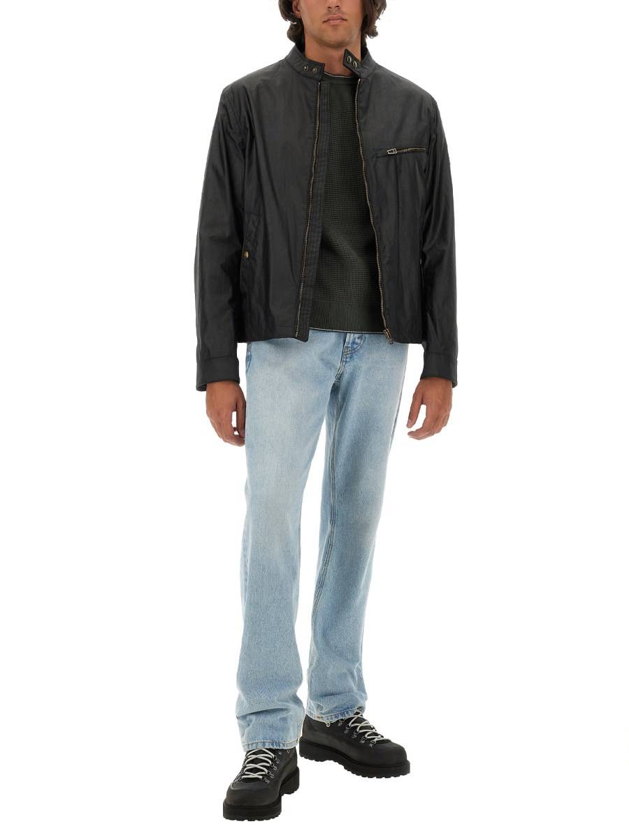 BELSTAFF GIACCA WALKHAM IN ECO PELLE Smaltimento dello stoccaggio