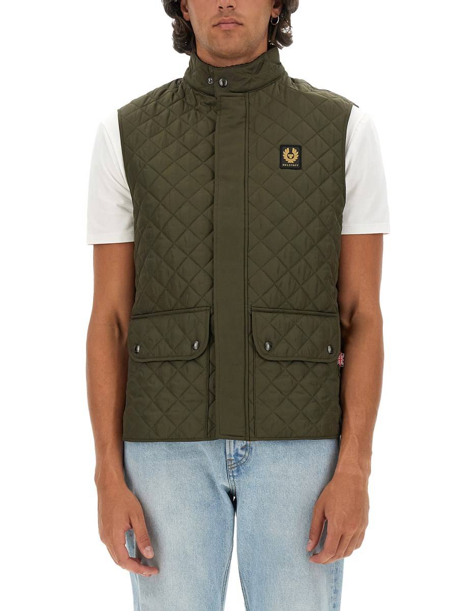BELSTAFF GILET ICON IN NYLON TRAPUNTATO Offerta temporanea