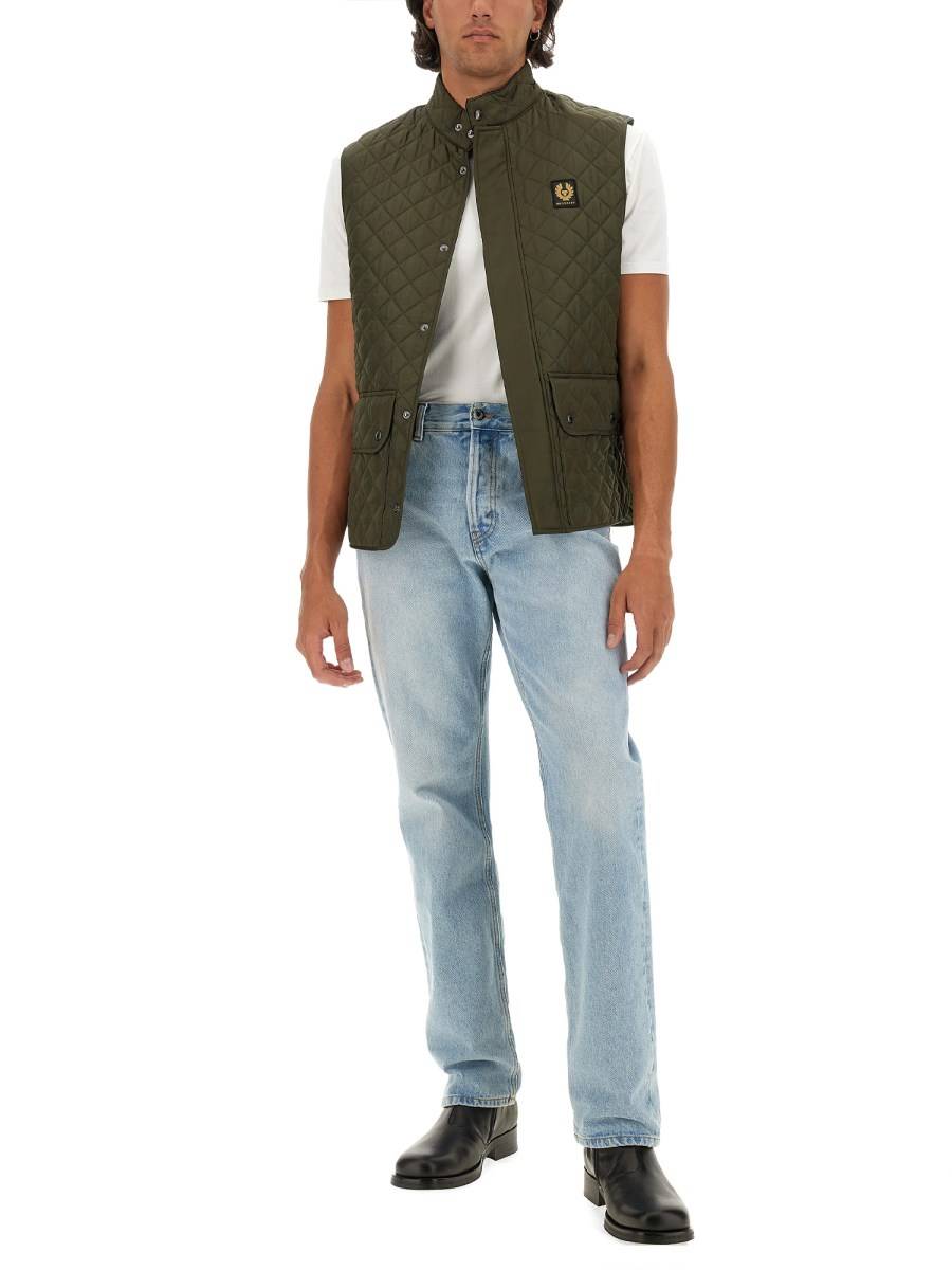 BELSTAFF GILET ICON IN NYLON TRAPUNTATO Offerta temporanea