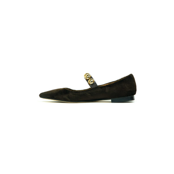 Prosperine Ballerina da Donna con Fascia e Borchie Consegna Veloce