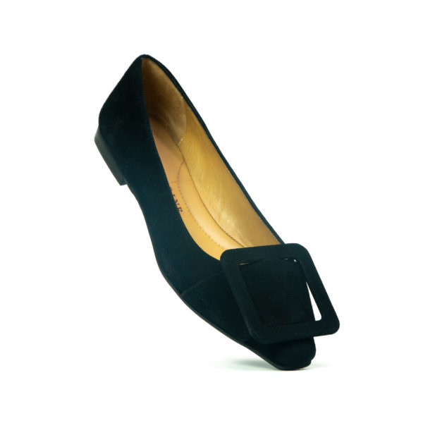 Prosperine Ballerina da Donna in Camoscio con Accessorio Prezzo Ridotto