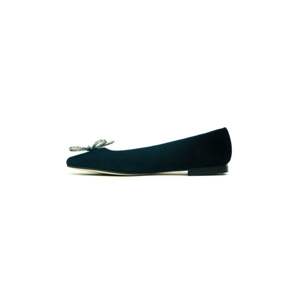 Prosperine Ballerina da Donna in Camoscio con Accessorio Sottocosto