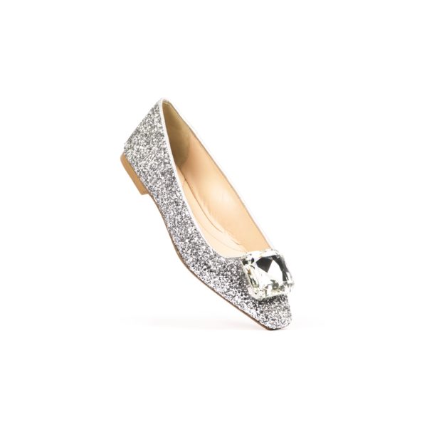 Prosperine Ballerina da Donna in Glitter con Pietra Novità