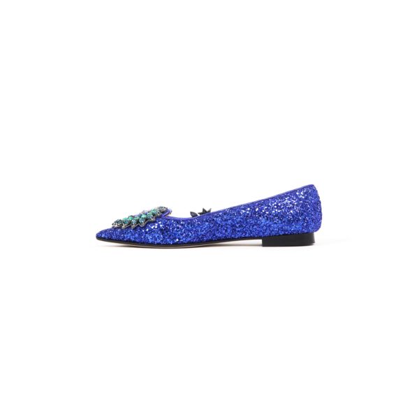 Prosperine Ballerina da Donna in Glitter con Ricamo Offerta