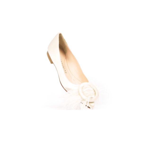 Prosperine Ballerina da Donna in Raso con Piume Vendita Economica