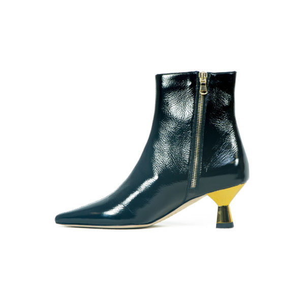 Prosperine Stivale da Donna con Tacco Oro Consegna Veloce