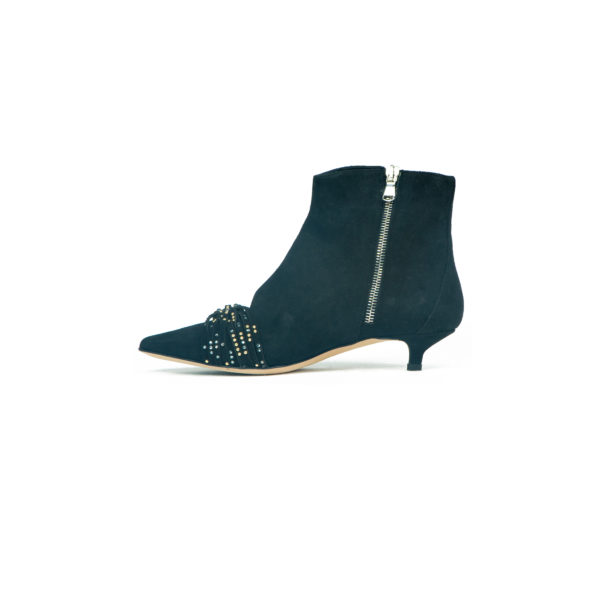 Prosperine Stivale da Donna in Camoscio con Frange Sottocosto