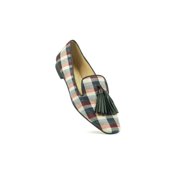 Prosperine Mocassino da Donna a Quadri Multi Offerta