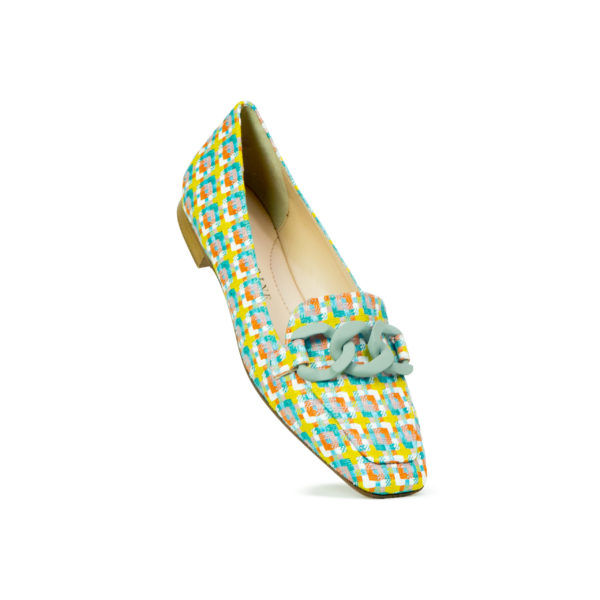 Prosperine Mocassino da Donna in Tessuto Multicolor Fino Al -60%
