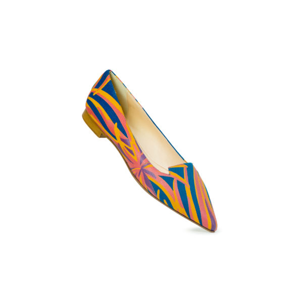 Prosperine Mocassino da Donna in Tessuto Stampe Palma Shopping Online