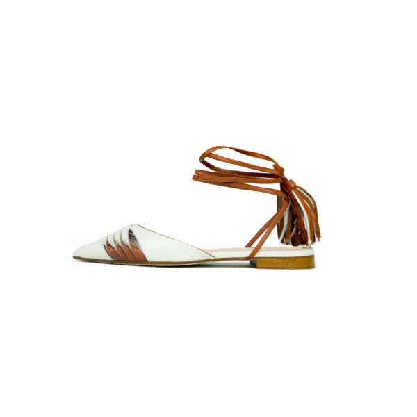 Prosperine Sandalo da Donna in Nappa con Nastro alla Caviglia Outlet