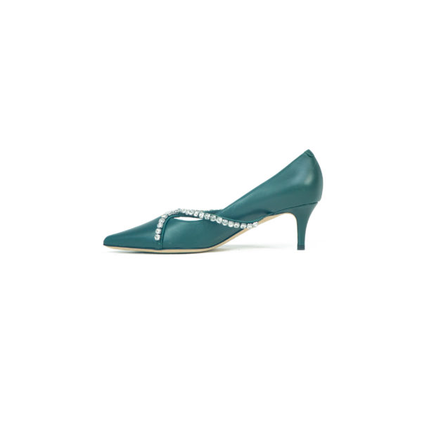 Prosperine Decolletè da Donna in Nappa con Swarovski Vendita Calda