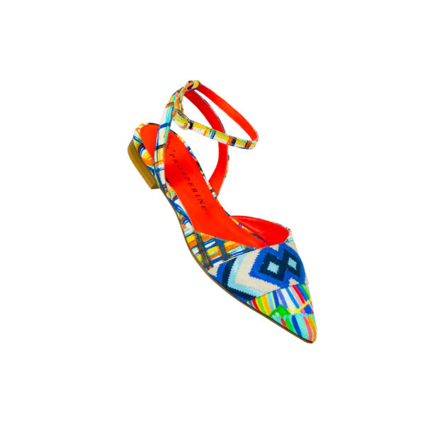 Prosperine Sandalo da Donna in Tessuto Multicolor In Linea