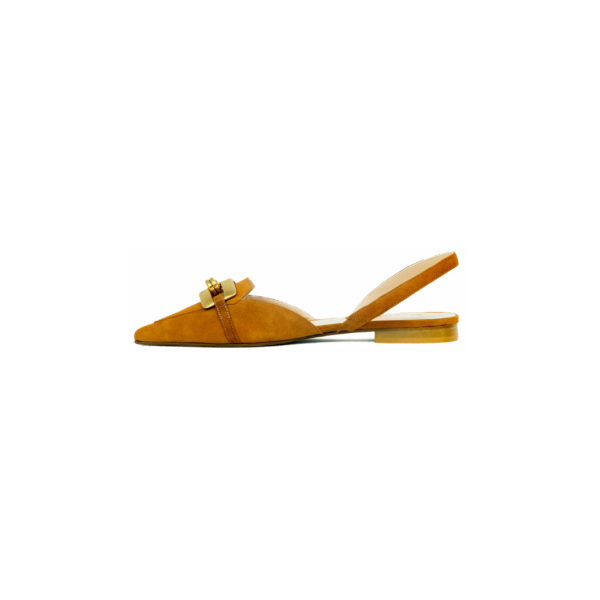 Prosperine SlingBack da Donna in Camoscio Spedizione Gratuita