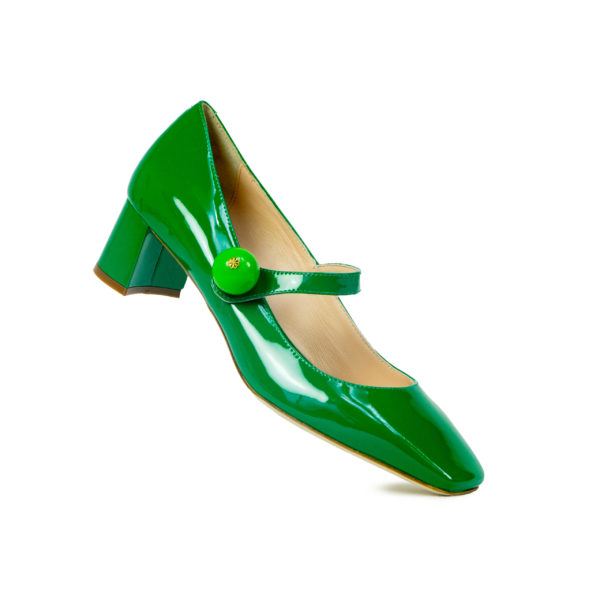 Prosperine Decolletè da Donna in Vernice Verde Prezzo Ridotto