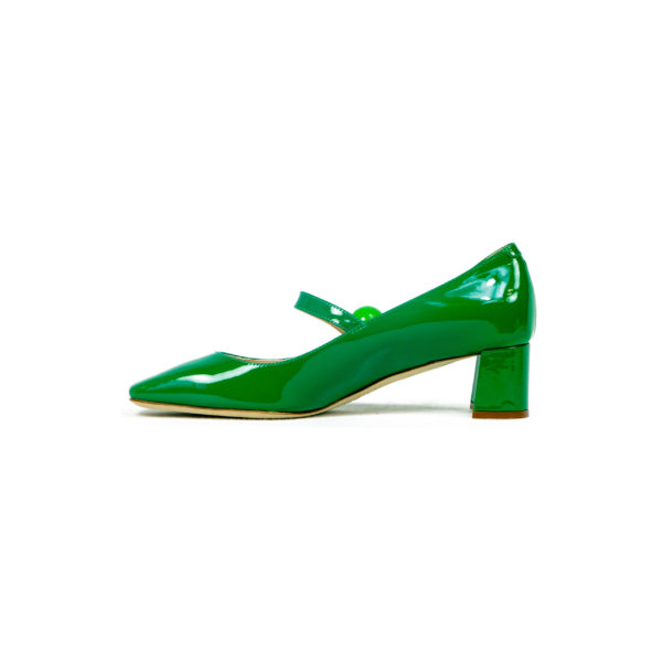Prosperine Decolletè da Donna in Vernice Verde Prezzo Ridotto