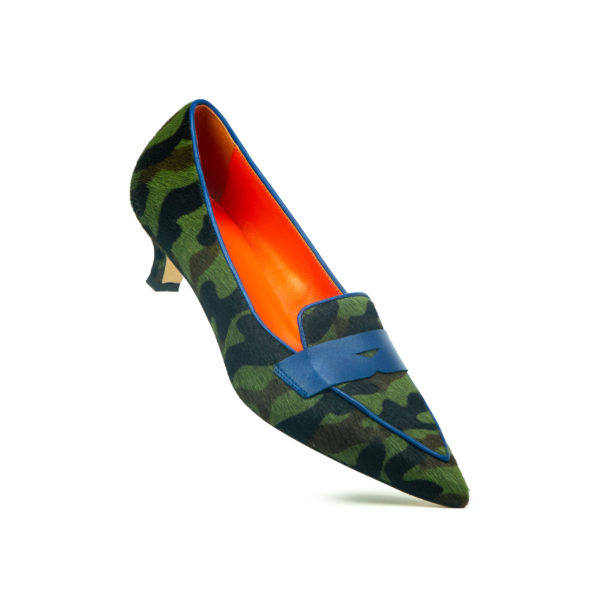 Prosperine Mocassino da Donna con Tacco Mimetico Offerta