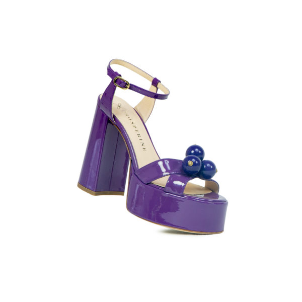Prosperine Sandalo da Donna con Plateau Tacco 100 mm Consegna Veloce
