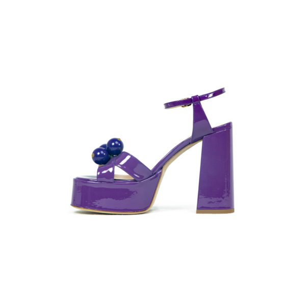 Prosperine Sandalo da Donna con Plateau Tacco 100 mm Consegna Veloce