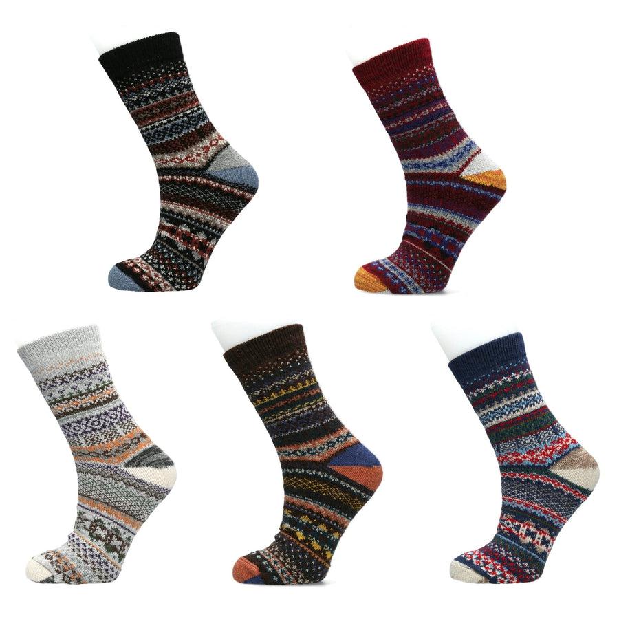 Scarpe Vita Chaussettes épaisses en lot de 5 paires Stars Offerte giornaliere