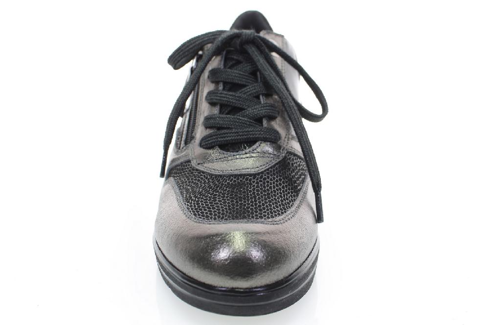 Soffice Sogno Sneaker in pelle con lacci e zip Qualità Garantita