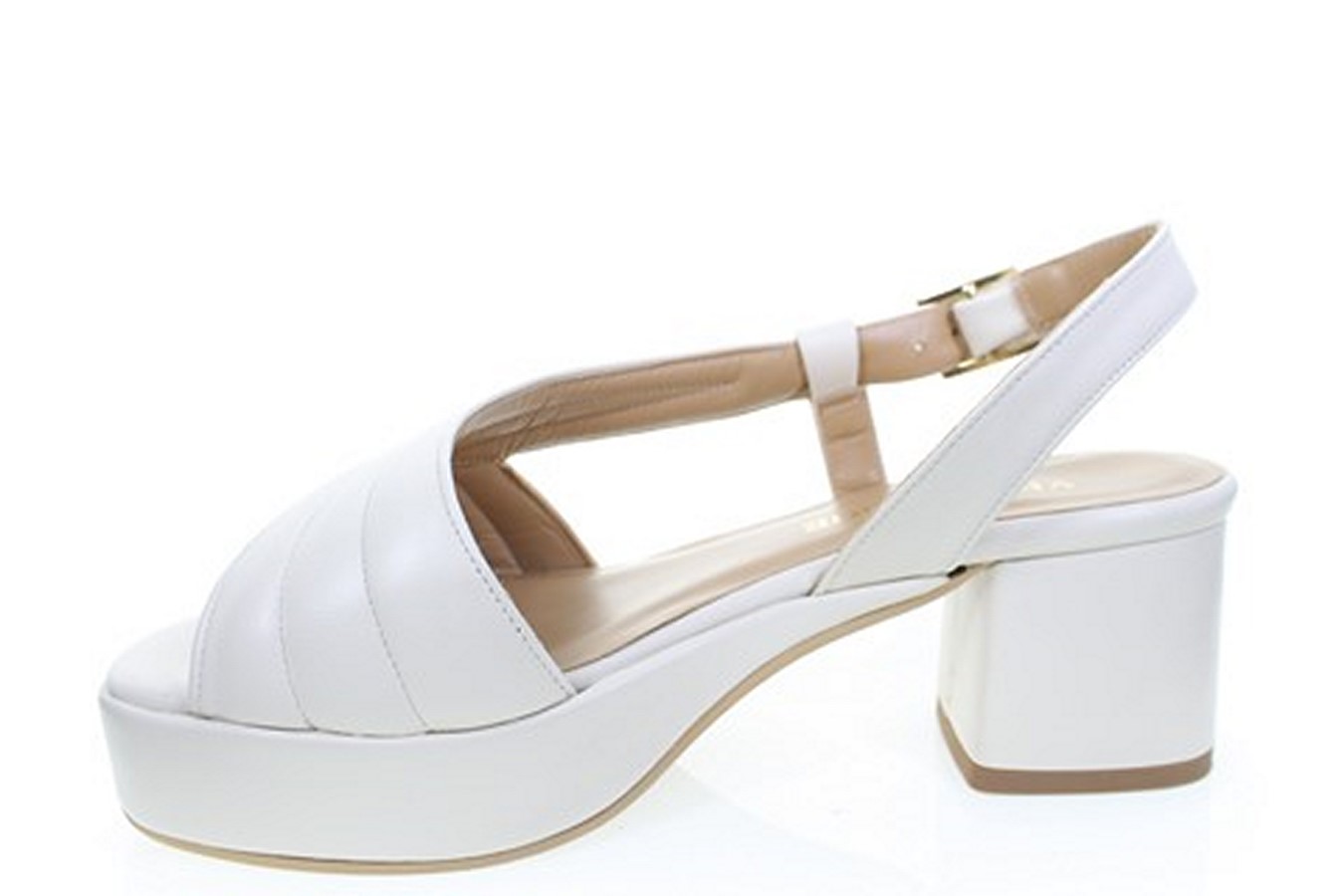 Soffice Sogno Sandalo in pelle con plateau Saldi Di Fabbrica