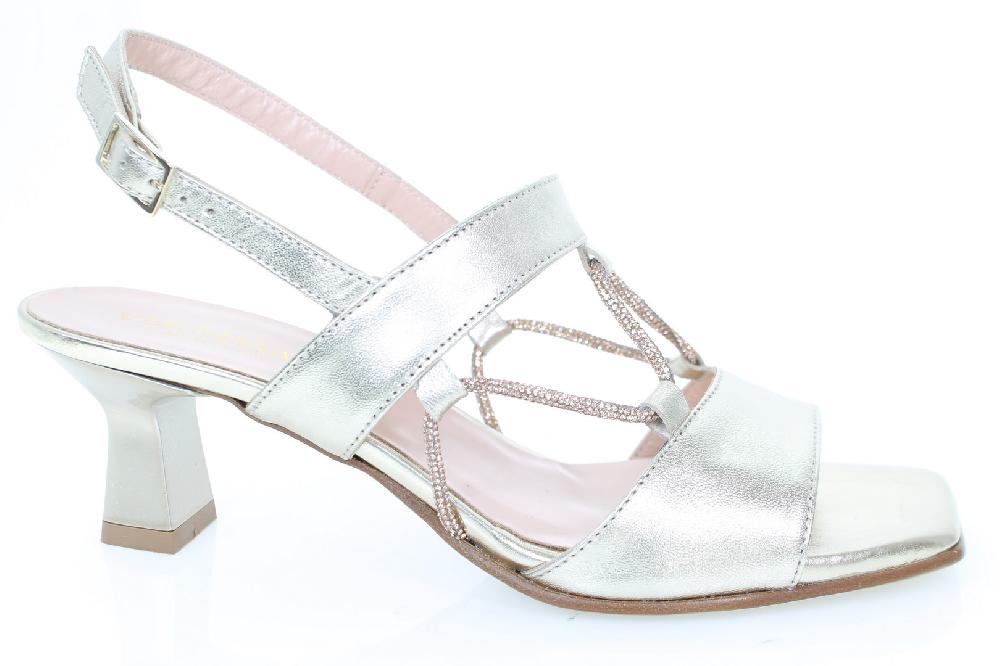 Soffice Sogno Sandalo in pelle laminata Shopping Online