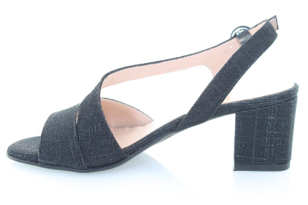Soffice Sogno Sandalo in tessuto effetto glitter Offerta