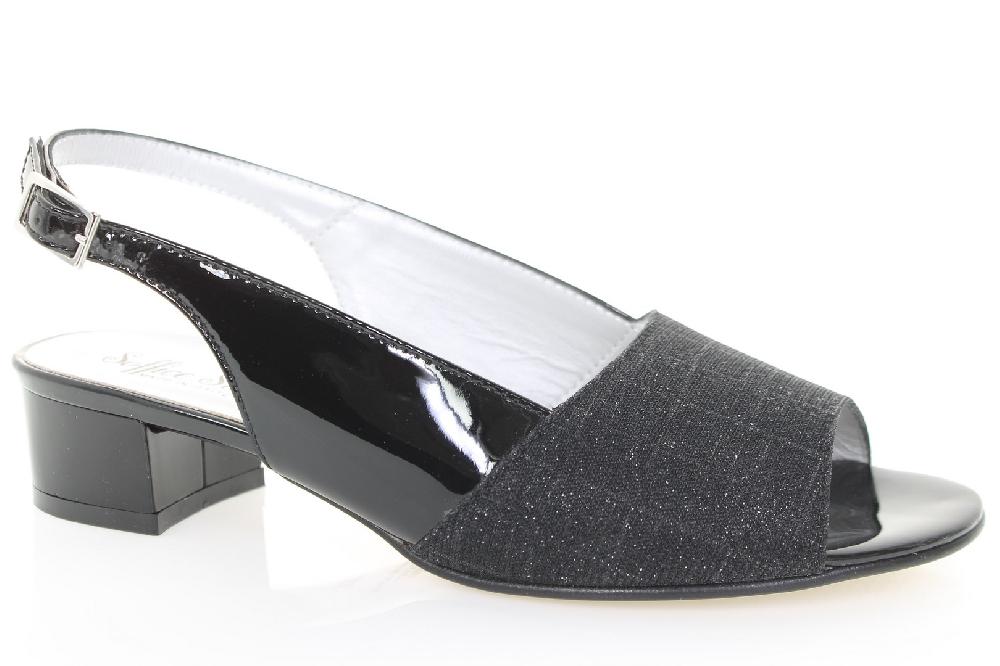 Soffice Sogno Sandalo in tessuto effetto glitter In Vendita