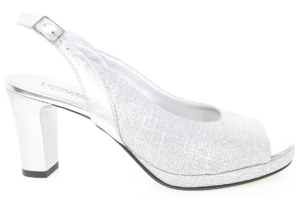 Soffice Sogno Sandalo in tessuto effetto glitter Prezzo Ridotto