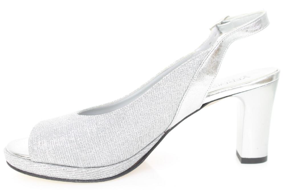 Soffice Sogno Sandalo in tessuto effetto glitter Prezzo Ridotto