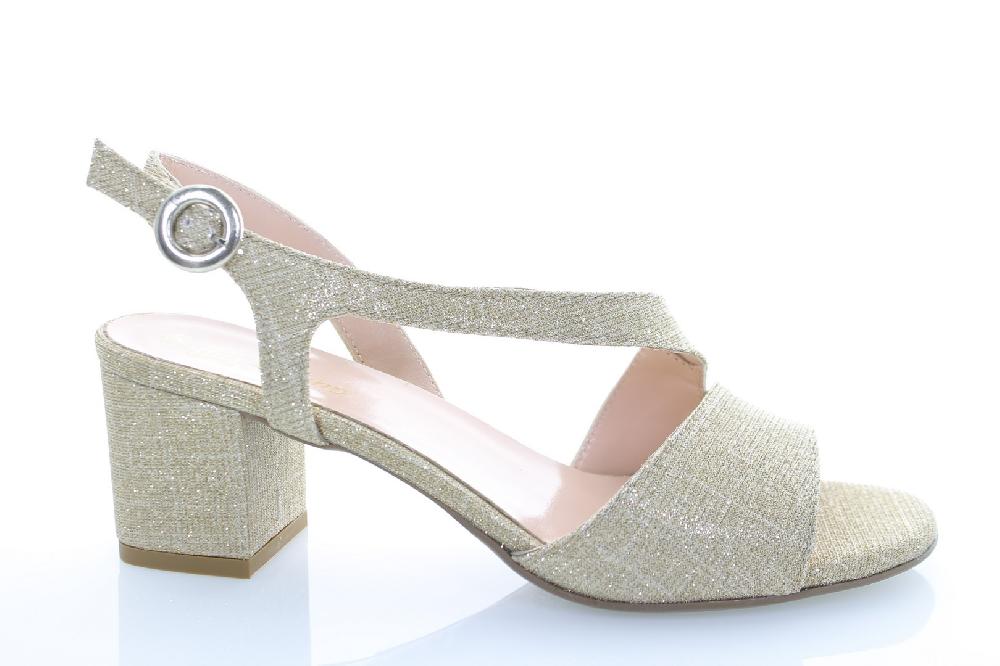 Soffice Sogno Sandalo in tessuto glitter Moda