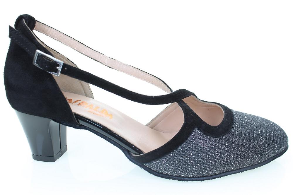 Soffice Sogno Scarpa da ballo in tessuto glitter Italia