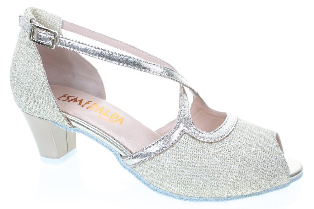 Soffice Sogno Scarpa da ballo in tessuto glitter Qualità