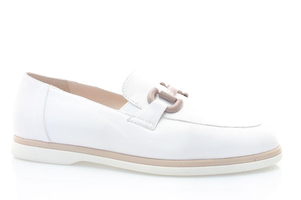 Soffice Sogno Mocassino in pelle con accessorio Saldi Di Fabbrica
