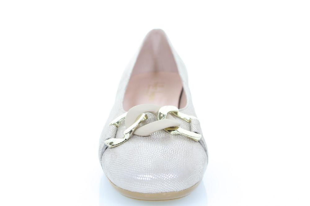 Soffice Sogno Ballerina in pelle con accessorio Moda