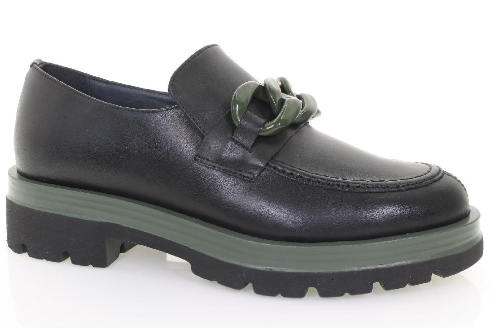 Soffice Sogno MOCASSINO IN PELLE CON ACCESSORIO Qualità