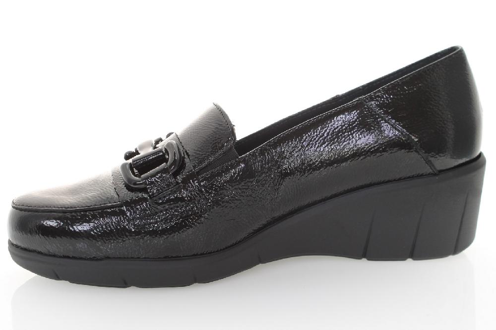Soffice Sogno Slip on in pelle effetto vernice Prezzo Ridotto