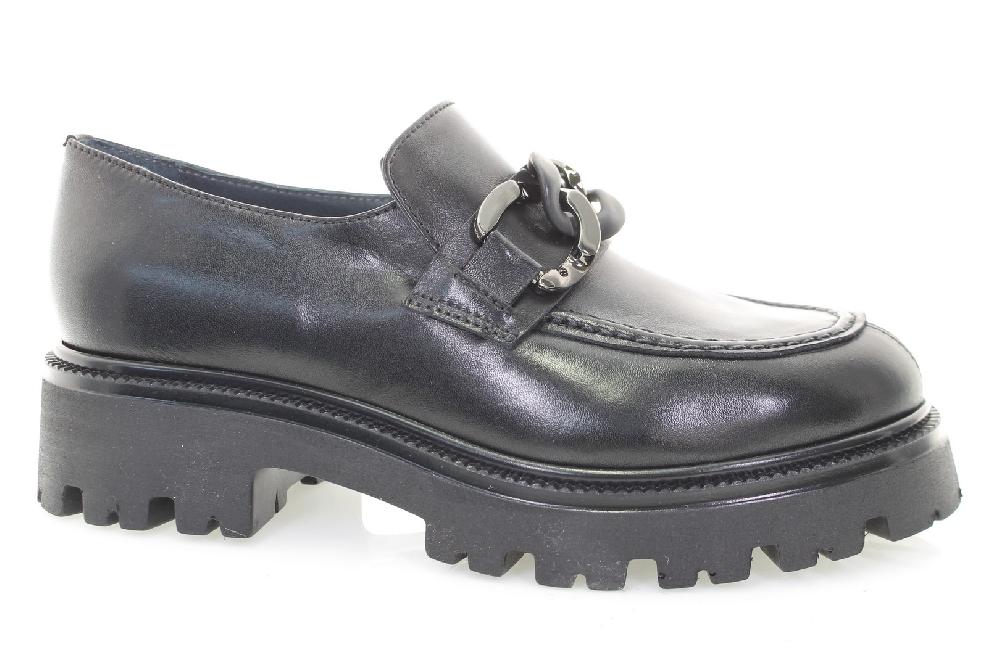 Soffice Sogno Mocassino in pelle con catena Vendita Calda