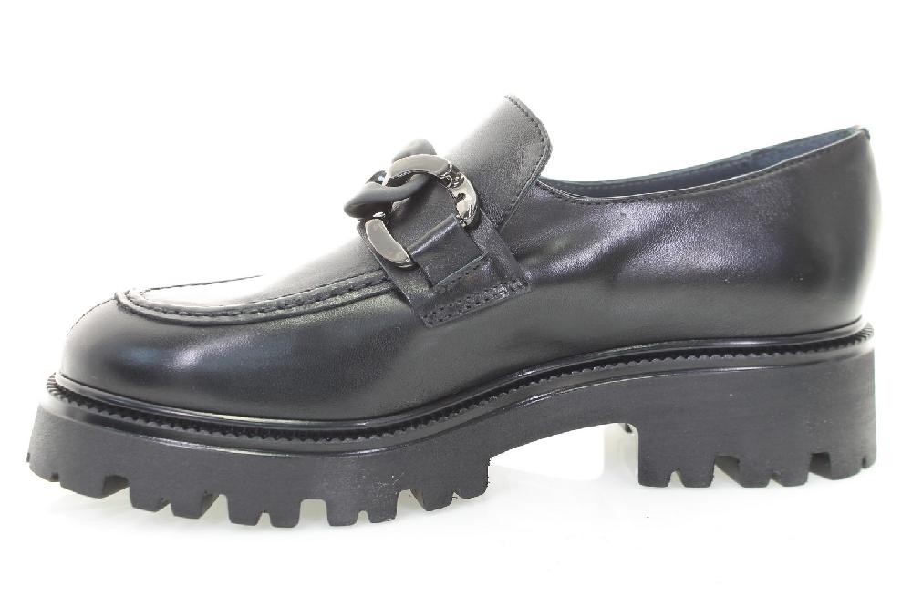 Soffice Sogno Mocassino in pelle con catena Vendita Calda