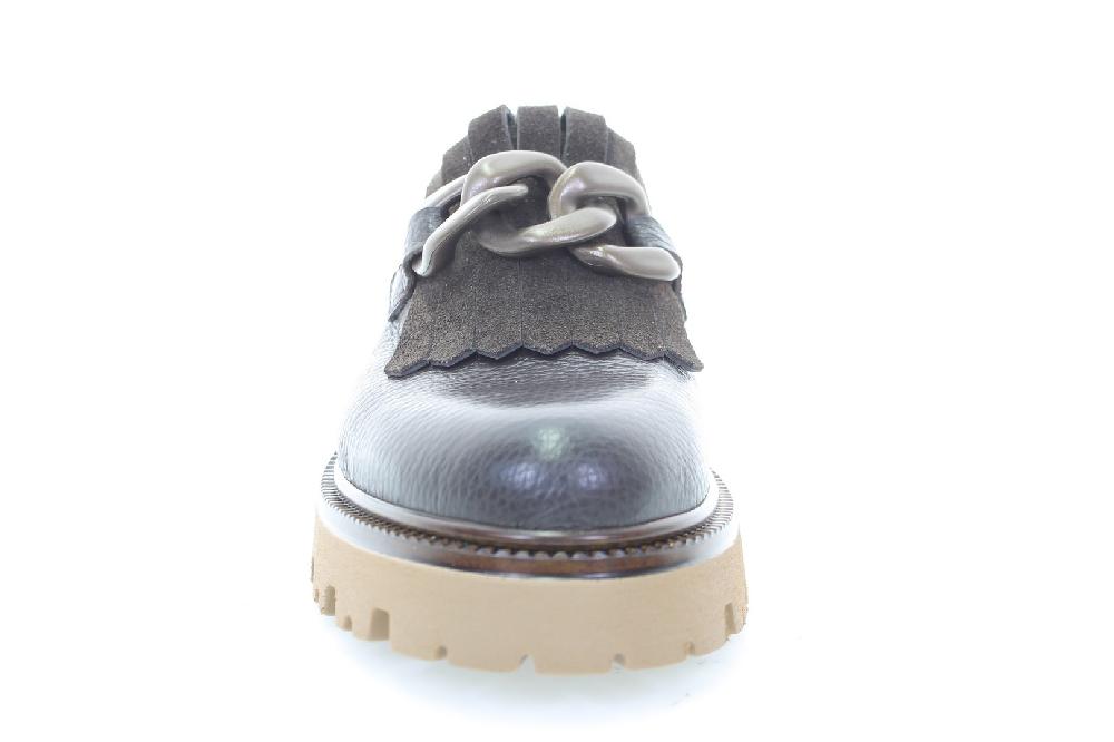 Soffice Sogno Slip on in pelle con frangia Vendita Economica