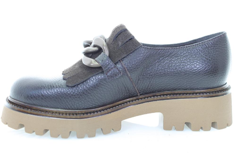 Soffice Sogno Slip on in pelle con frangia Vendita Economica