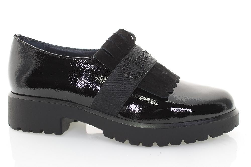 Soffice Sogno Slip on in pelle effetto vernice Italy