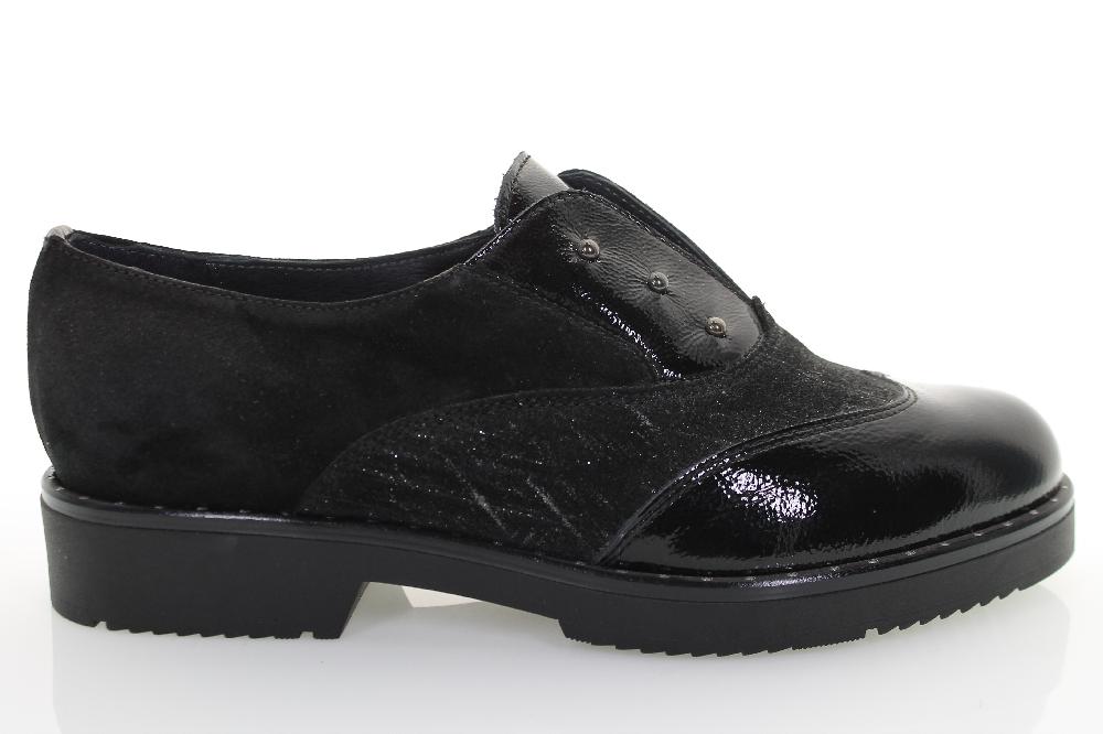 Soffice Sogno Francesina in pelle senza lacci Shopping Online