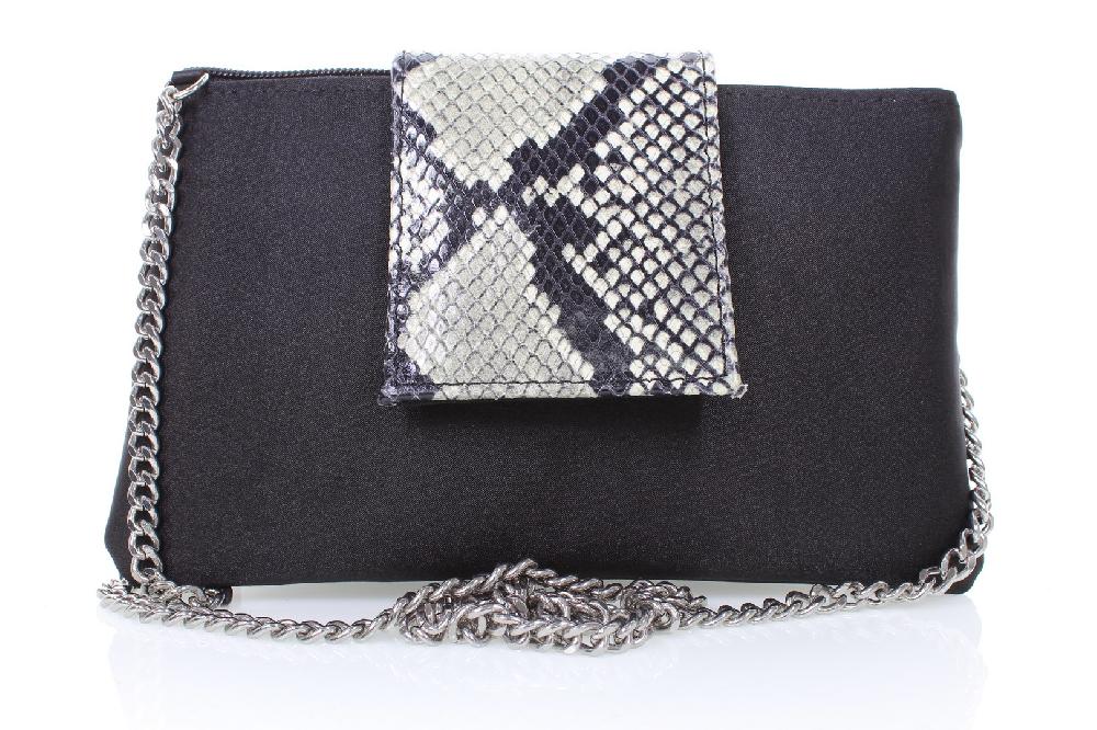 Soffice Sogno Pochette in raso in pelle stampata Solo un giorno rimasto
