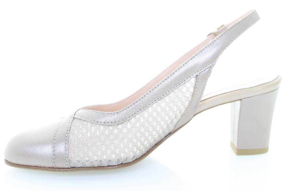 Soffice Sogno Décolleté semi aperta in pelle Presa